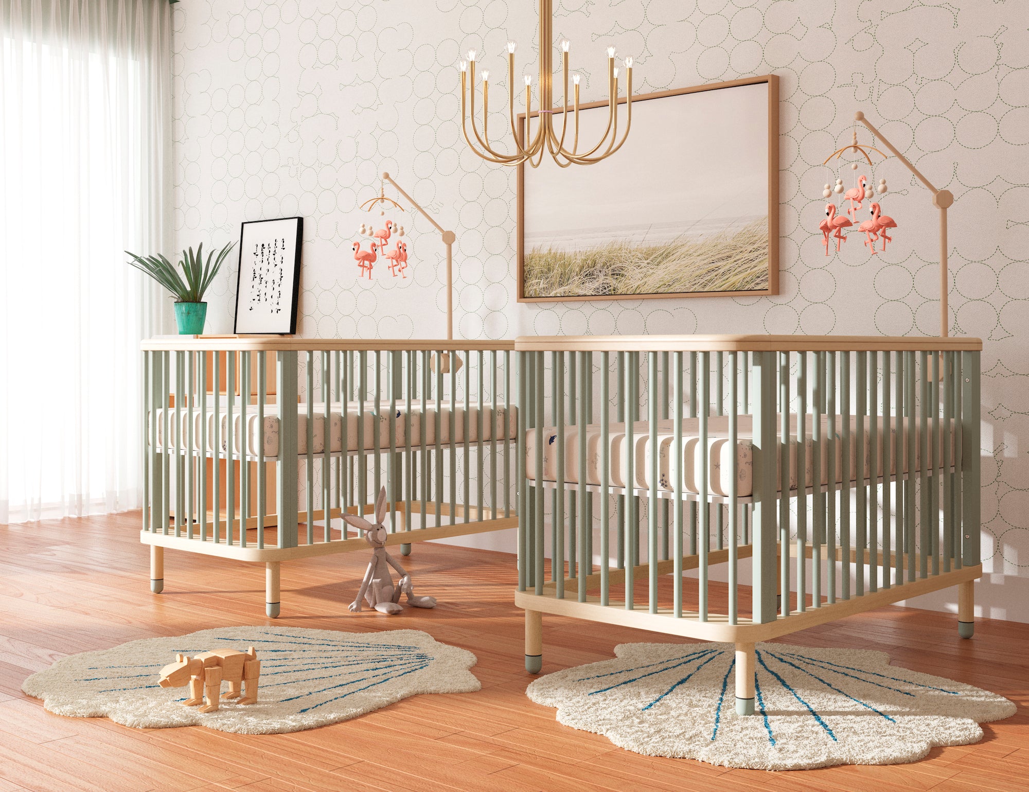 6 Twin Nursery Ideas That Are Double the Fun – Nestig