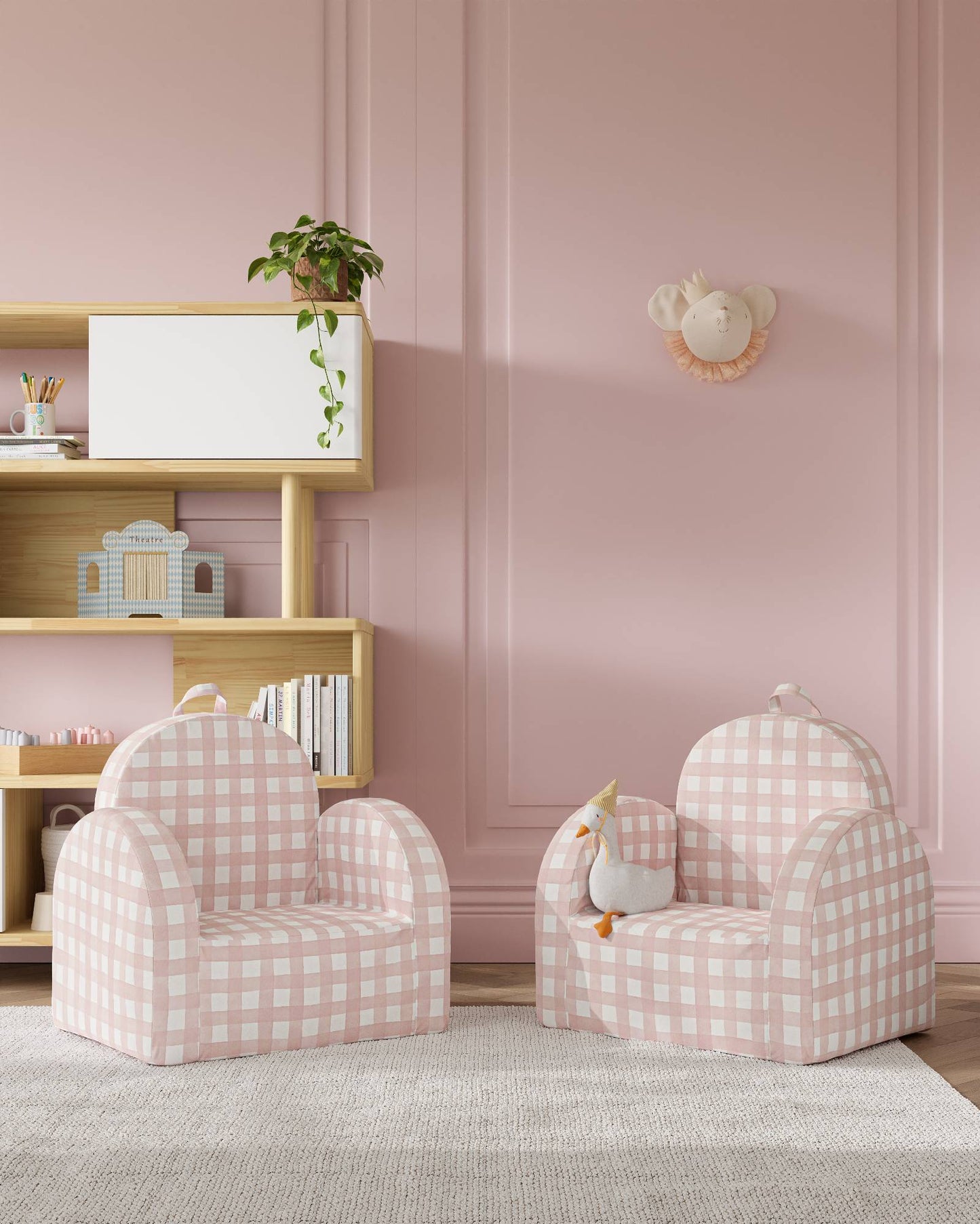 Mauve Gingham