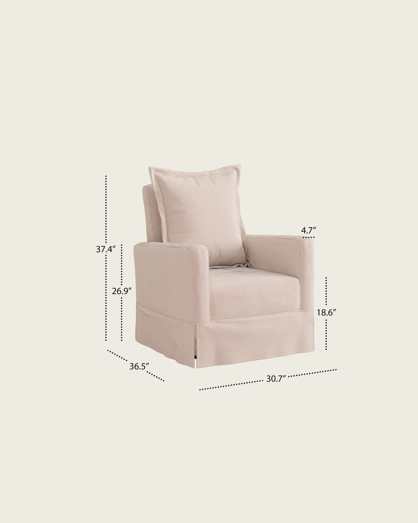The Dusk Swivel Glider