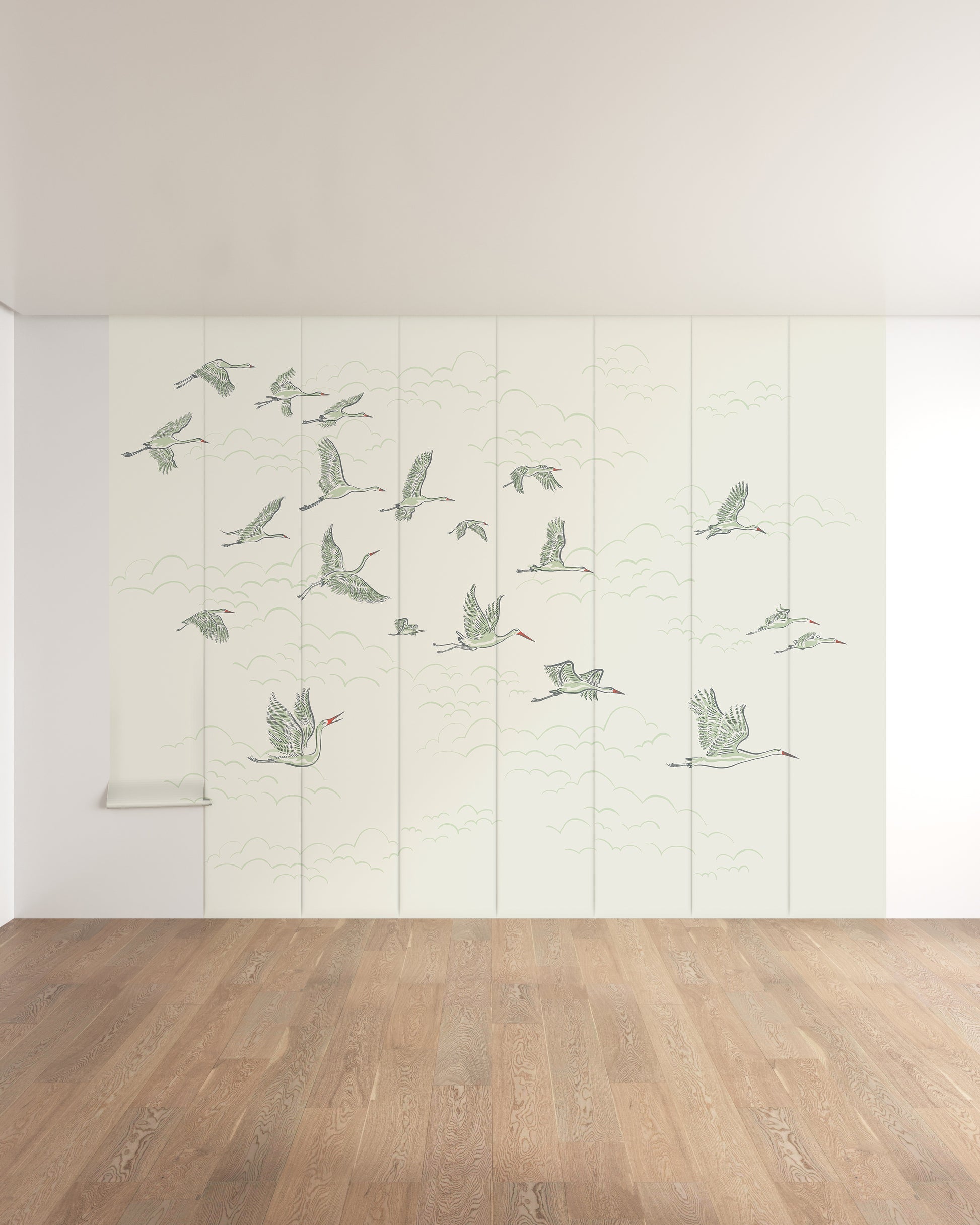 Sage / 8 Panels (12.8 ft W x 10 ft H)