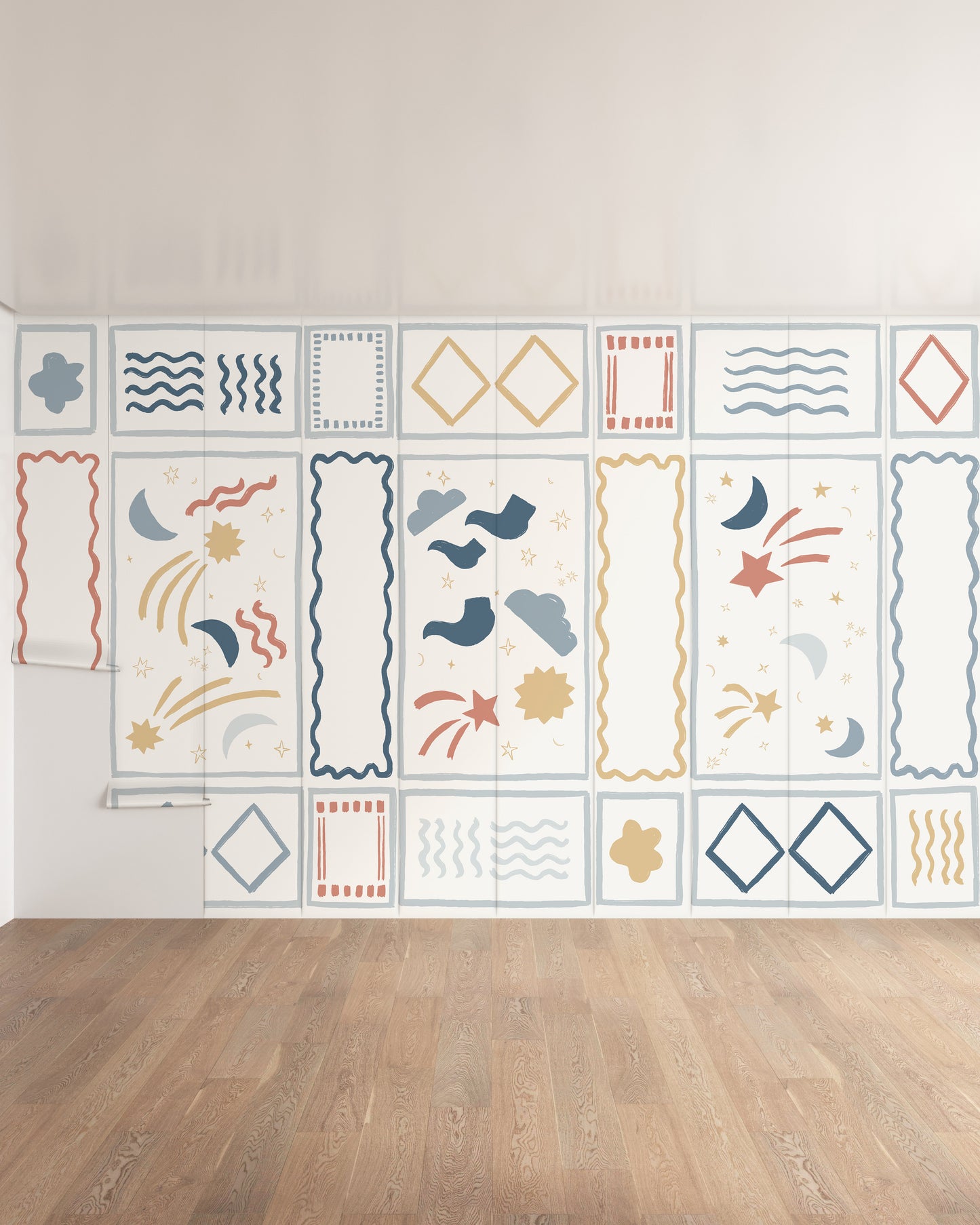 Bluebell / 10 Panels (16.07 ft W x 10 ft H)