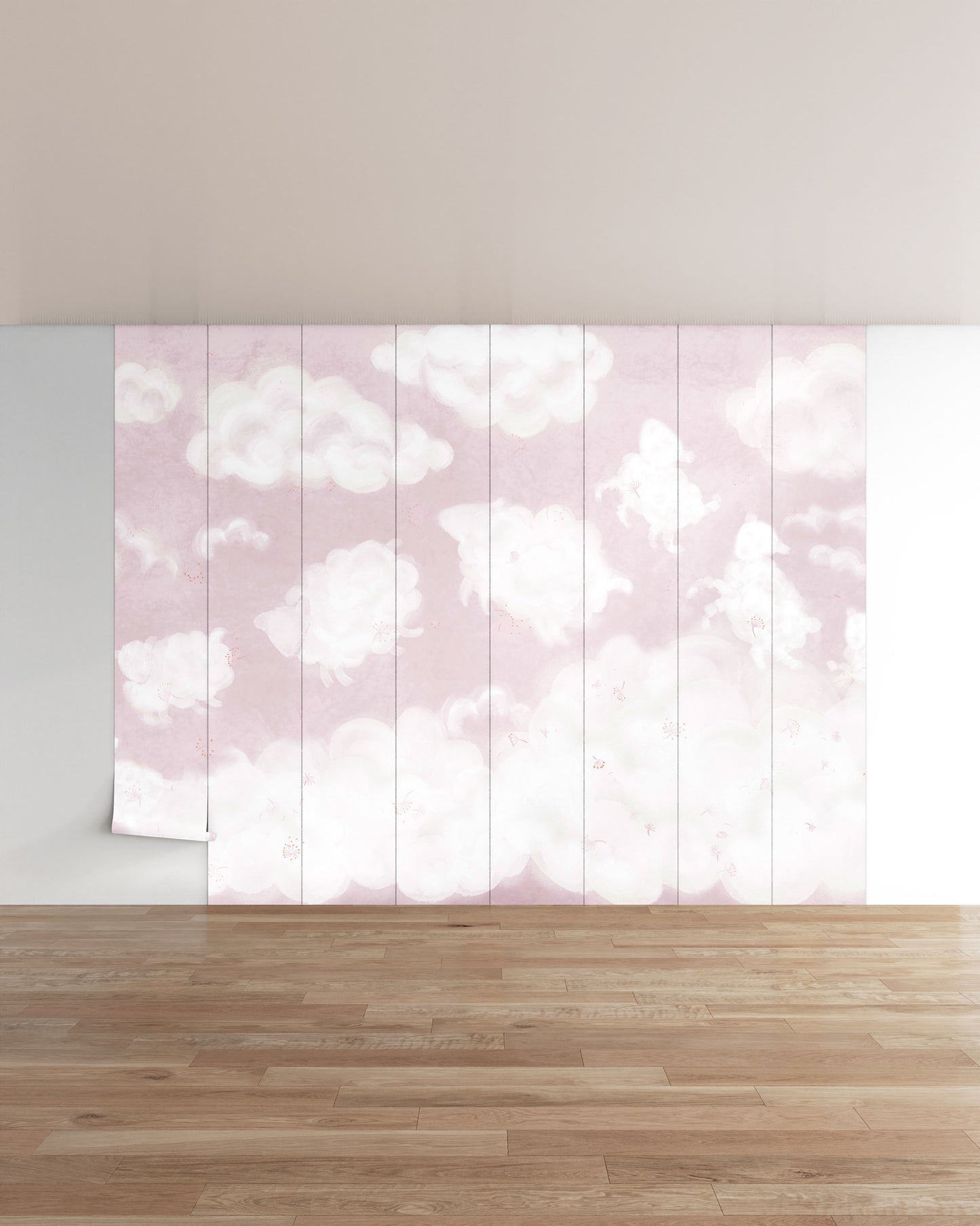 Bubblegum / 8 Panels (12.8 ft W x 10 ft H)