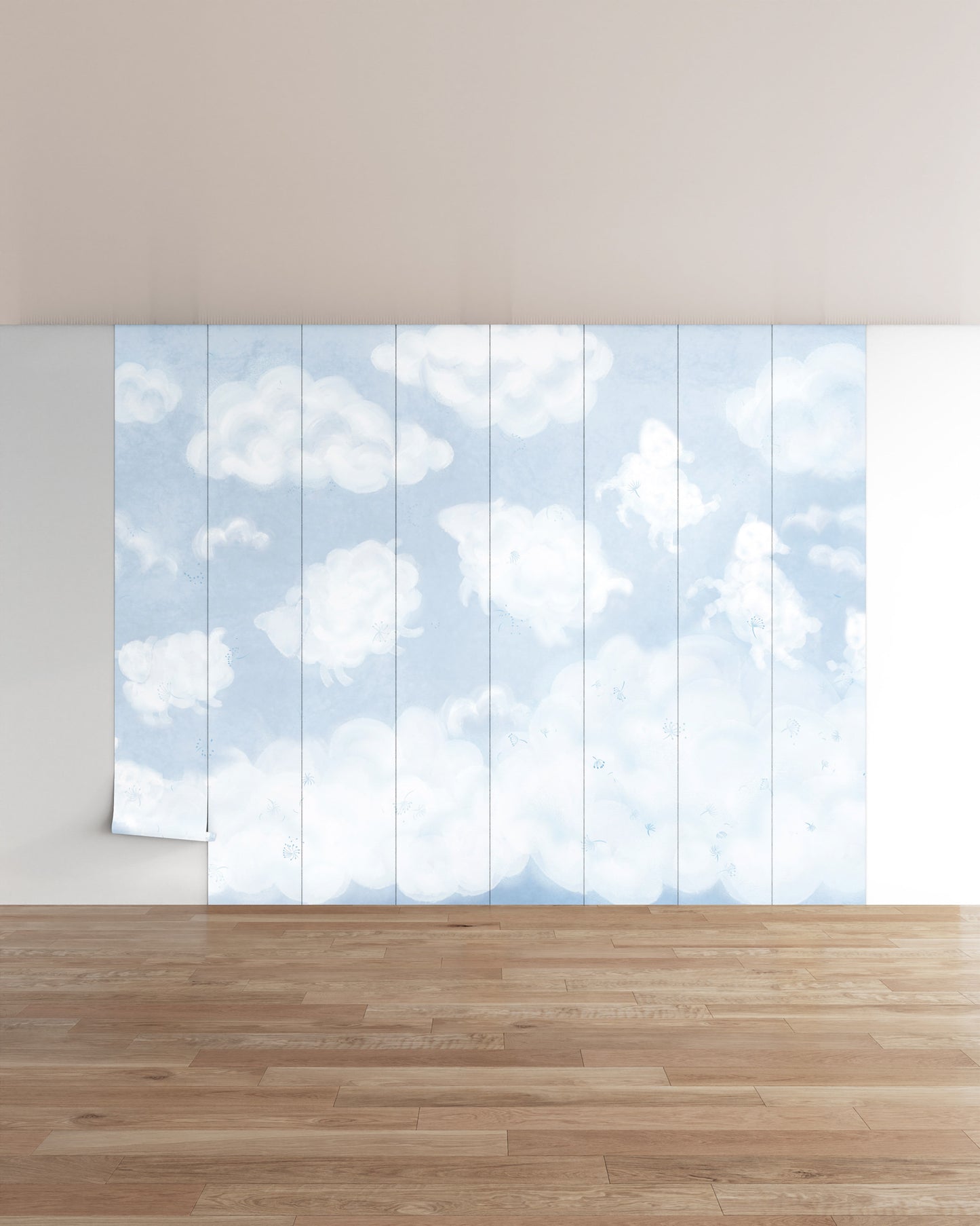 Cloudless / 8 Panels (12.8 ft W x 10 ft H)