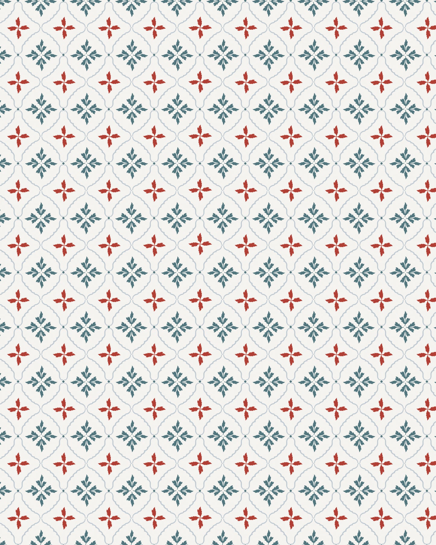 Hawthorn Leaf Wallpaper Sample