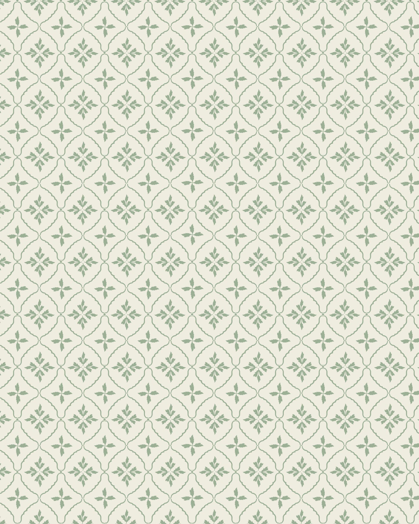 Hawthorn Leaf Wallpaper Sample