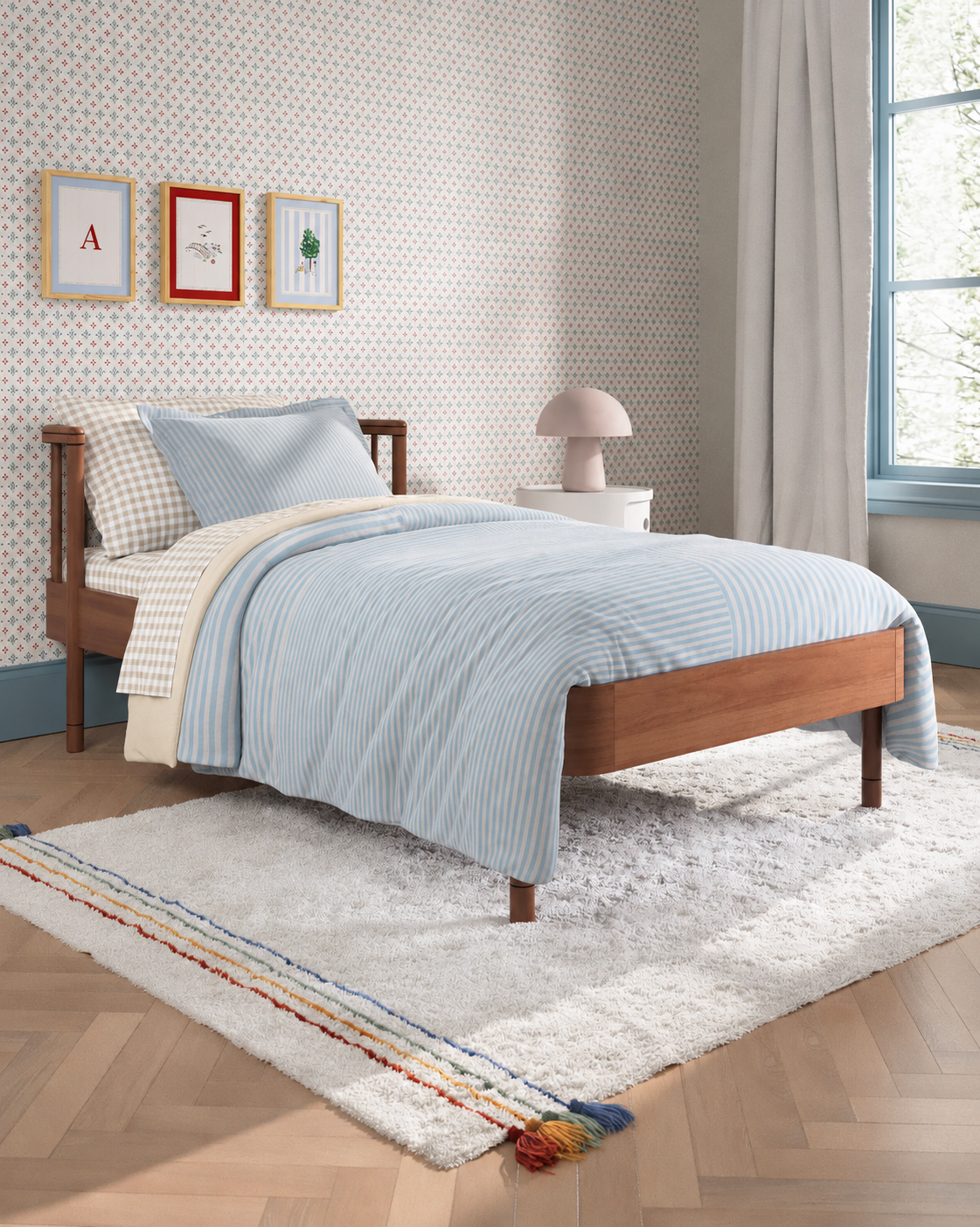 Patchwork Twin Duvet Cover Set