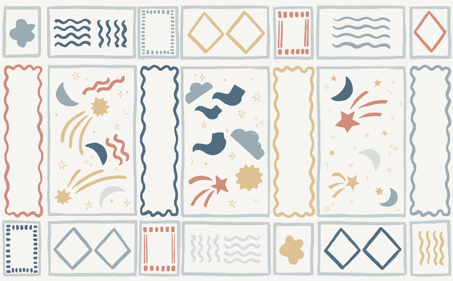 Artist's Apartment Wall Mural Sample