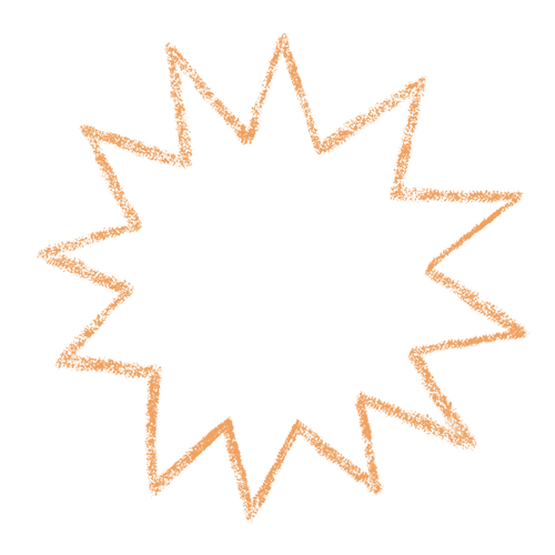 Star shape, color: yellow