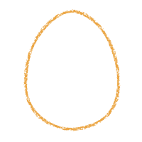 Egg shape, color: yellow