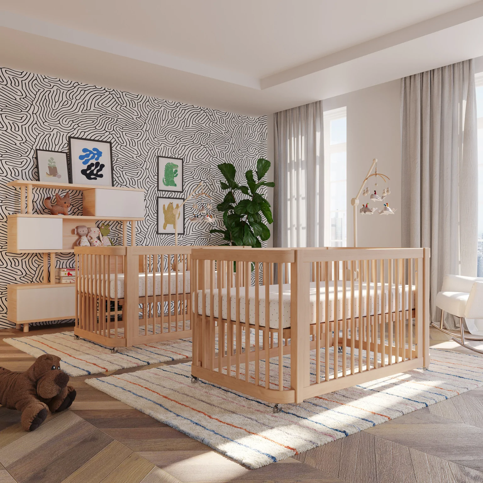 Designing a Fabulous, Functional Twin Nursery