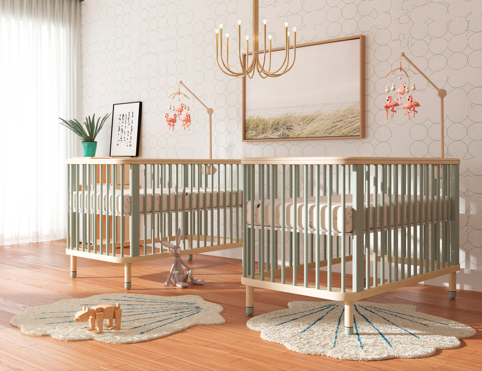 6 Twin Nursery Ideas That Are Double the Fun