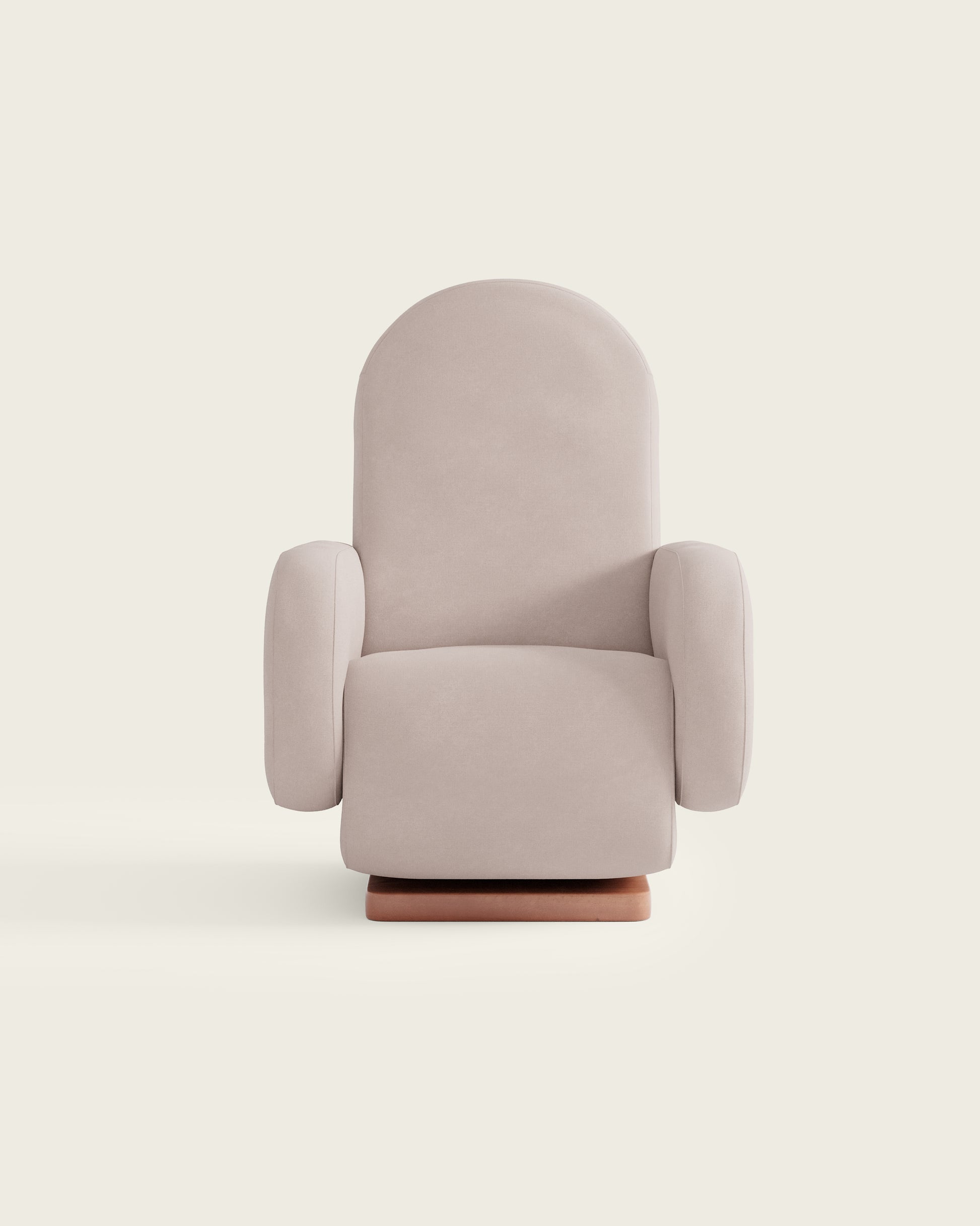 Peony Brushed Chenille / Wood Base