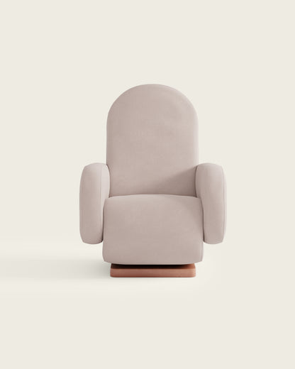 Peony Brushed Chenille / Wood Base