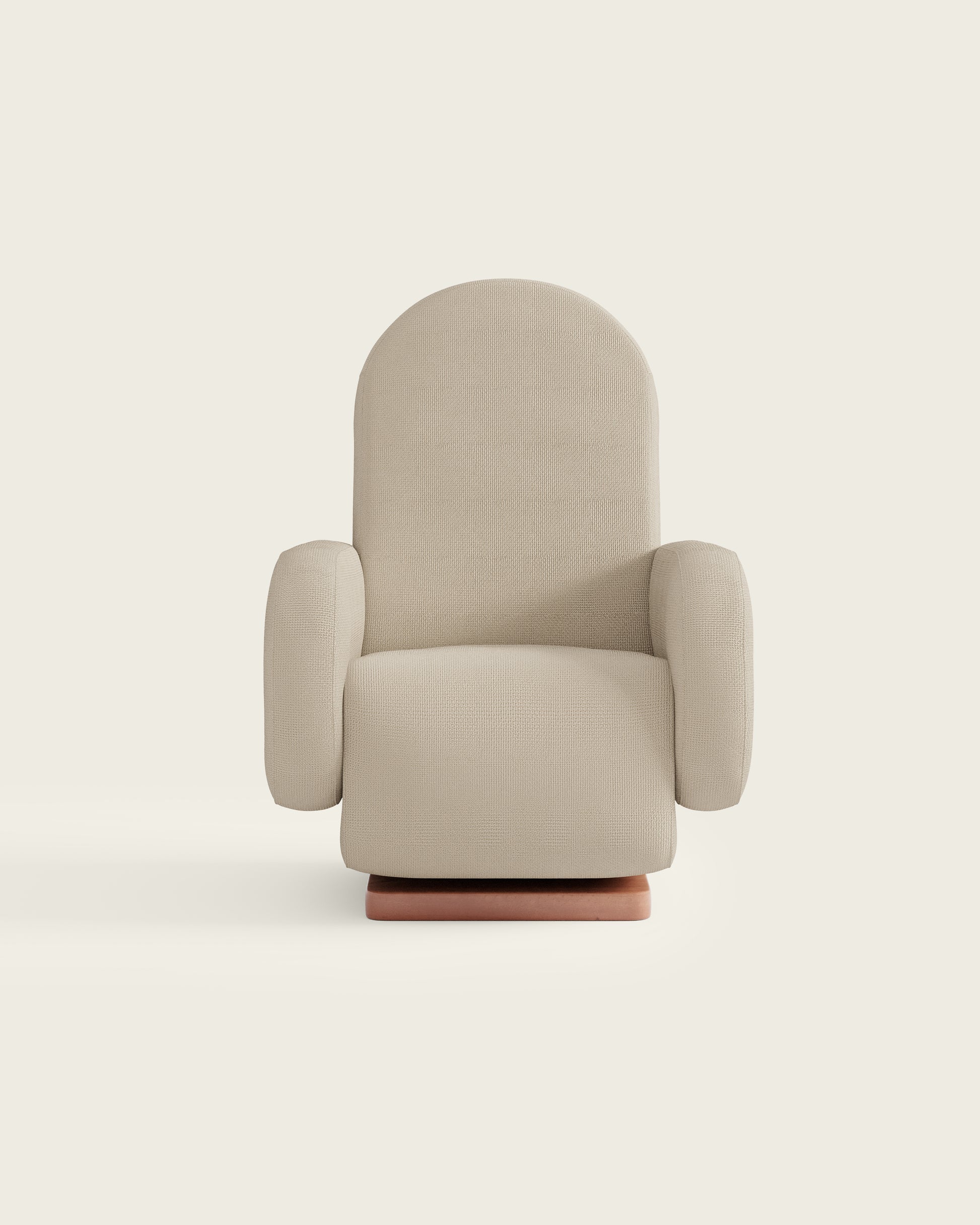 Birch Basketweave / Wood Base