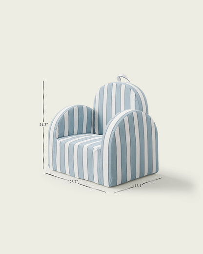 Trimmed Stripe in Cloudless