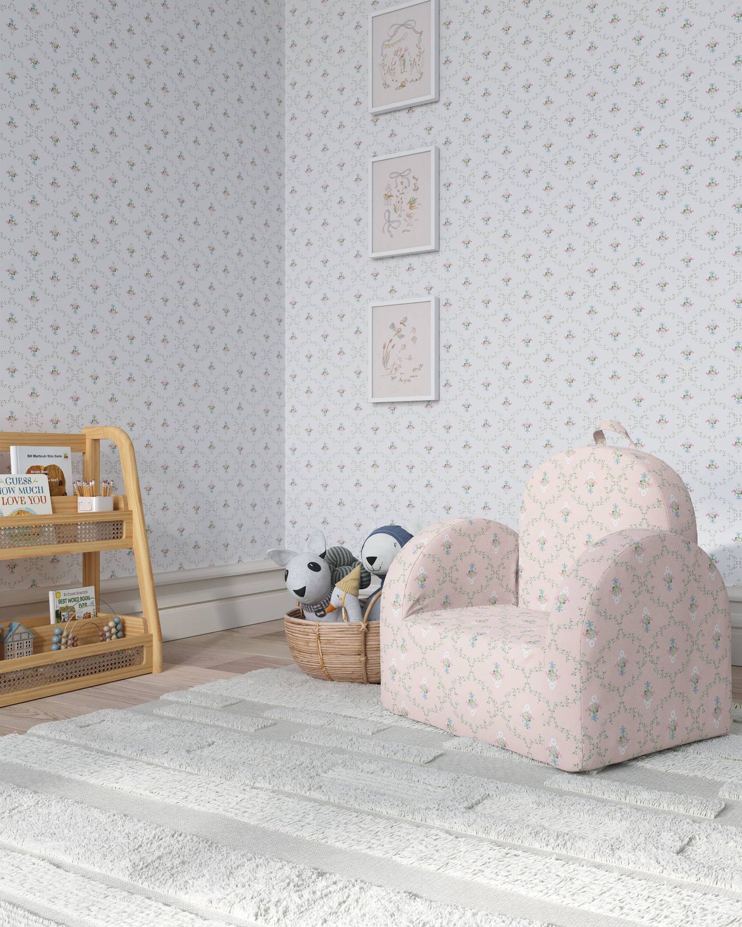 Pink Trellis