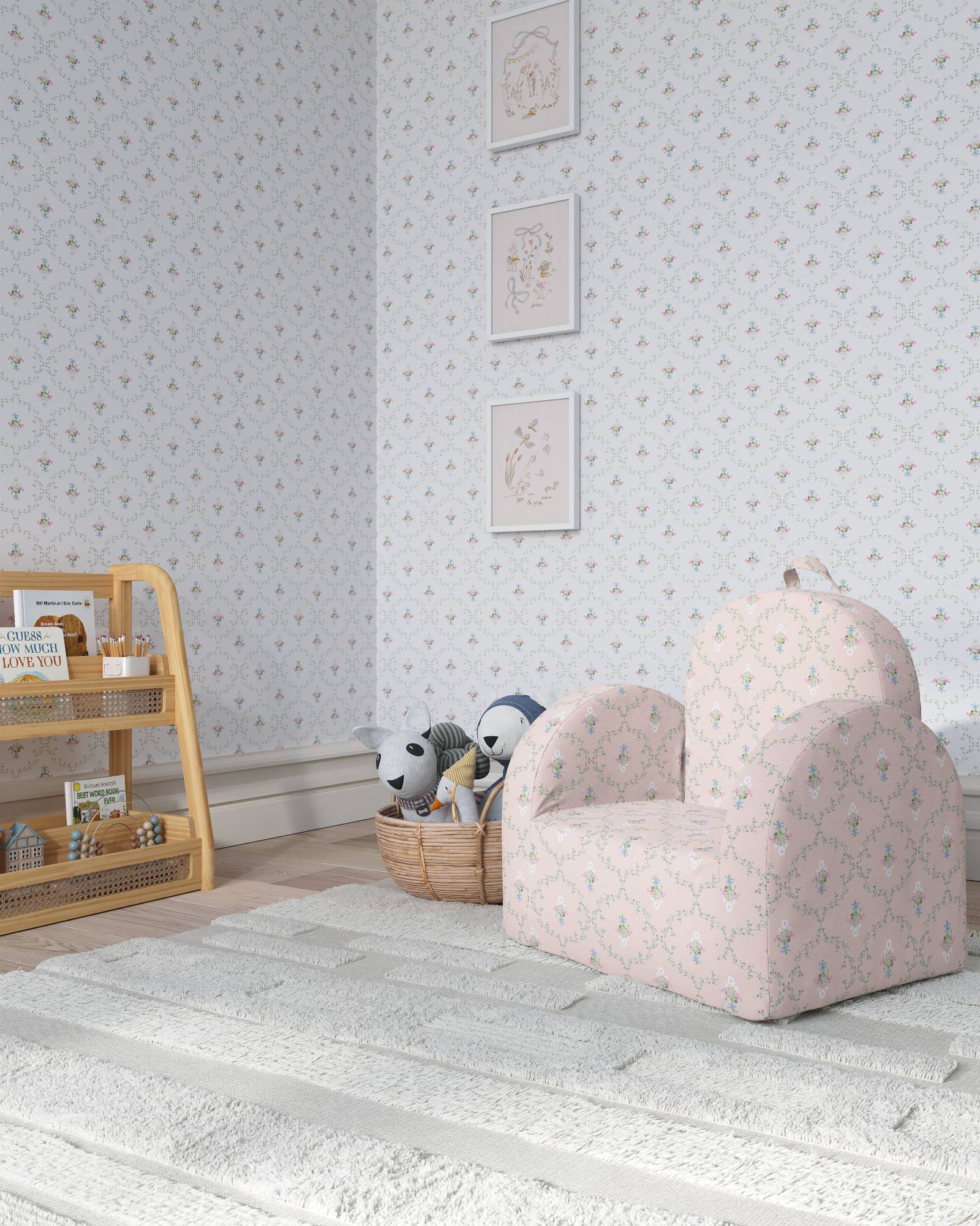 Pink Trellis