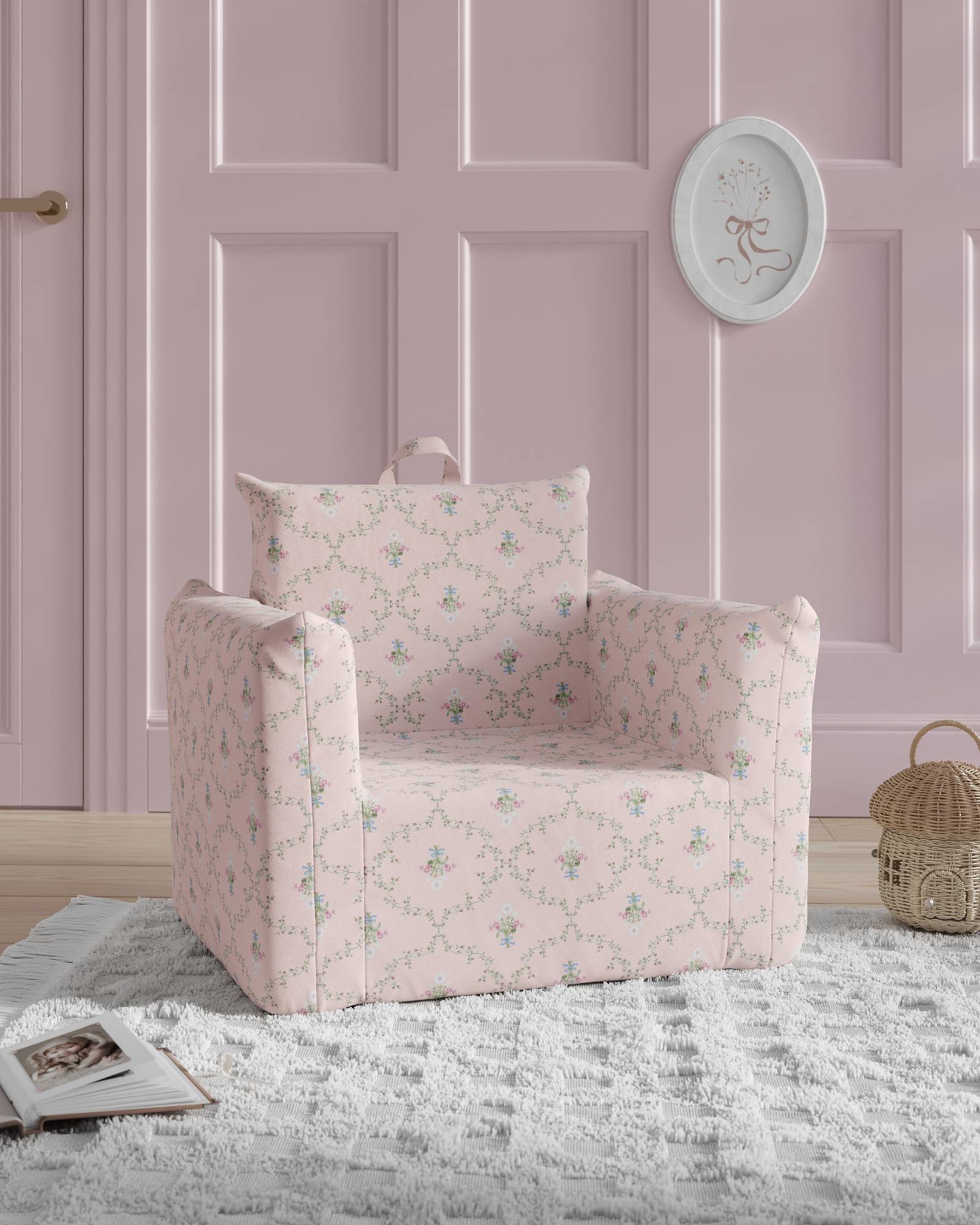 Pink Trellis