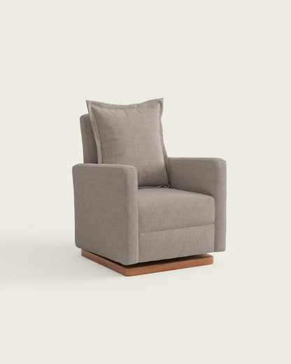 Birch Basketweave / Wood Base