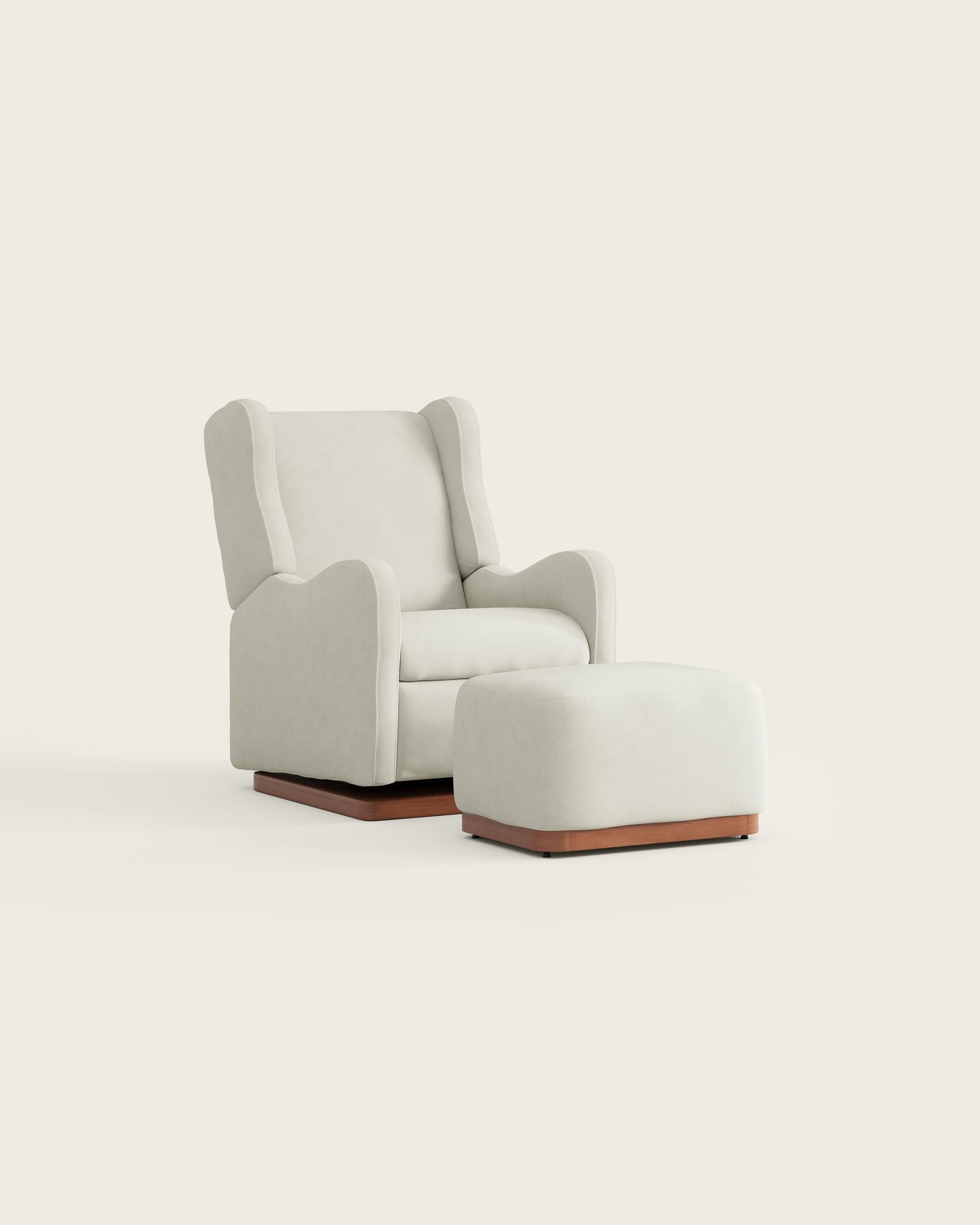 Powder Twill / Wood Base