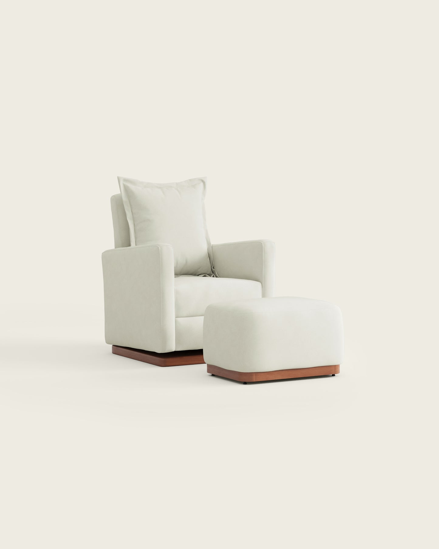 Powder Twill / Wood Base