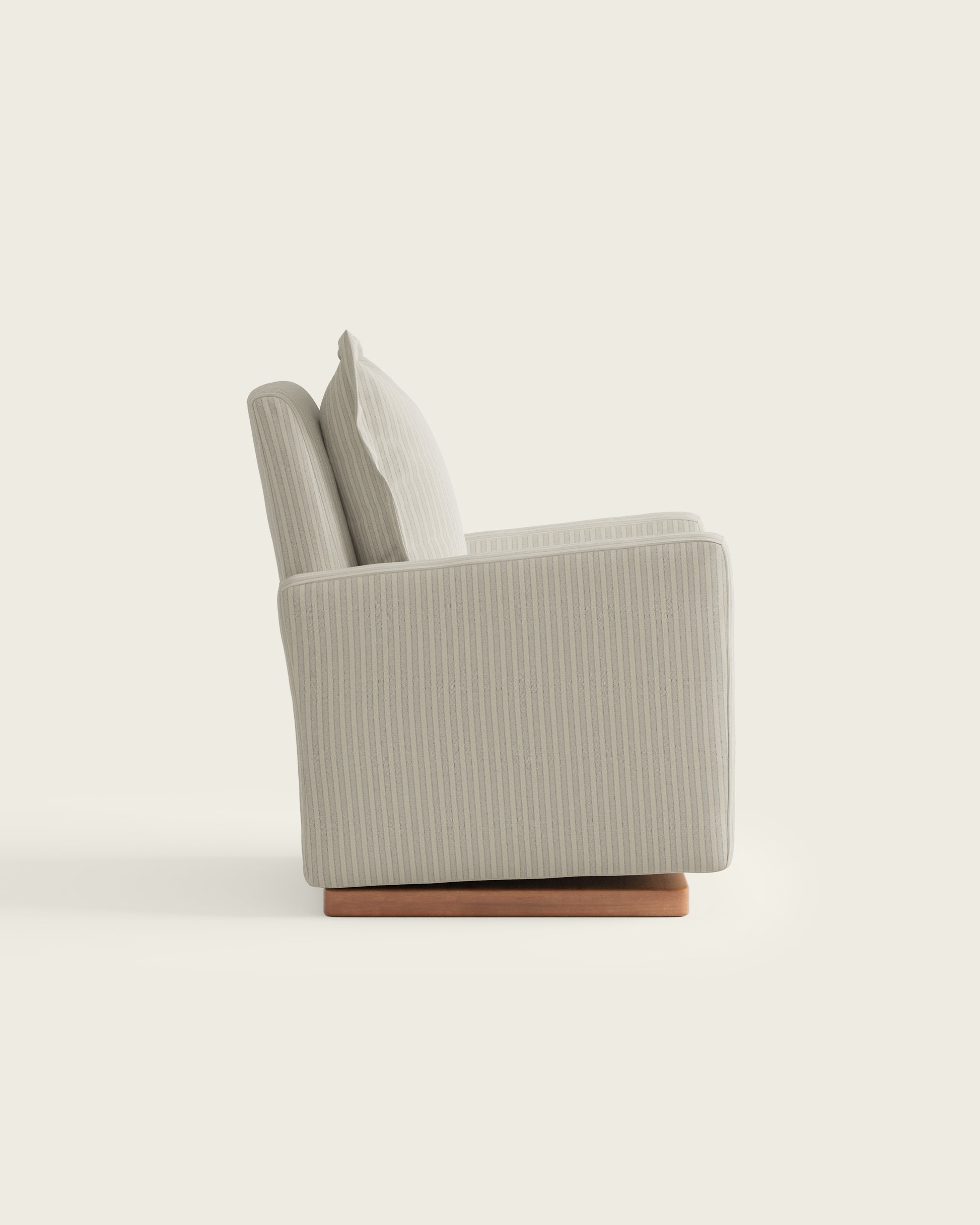 Pebble Stripe / Wood Base