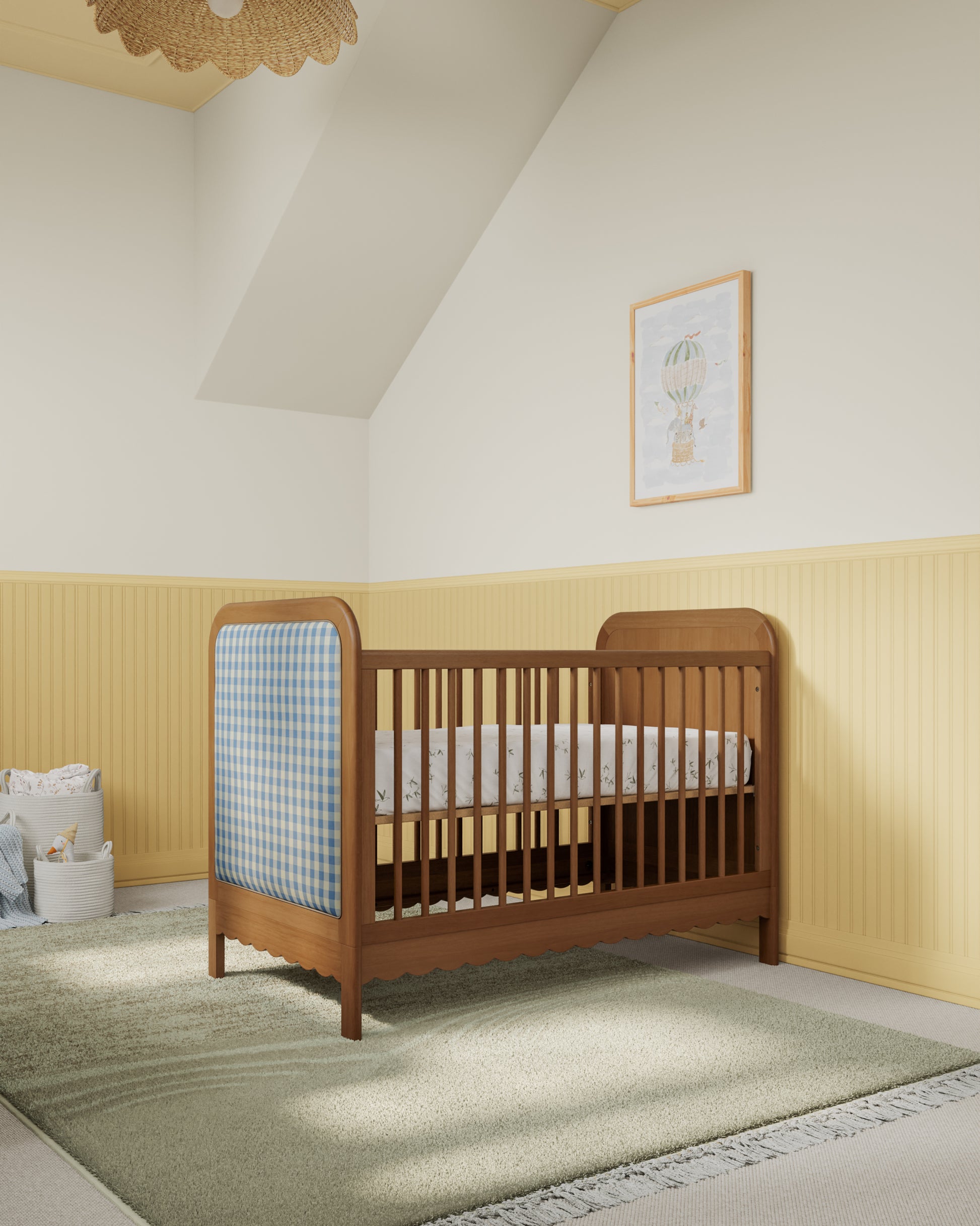 Walnut / Bluebell Gingham