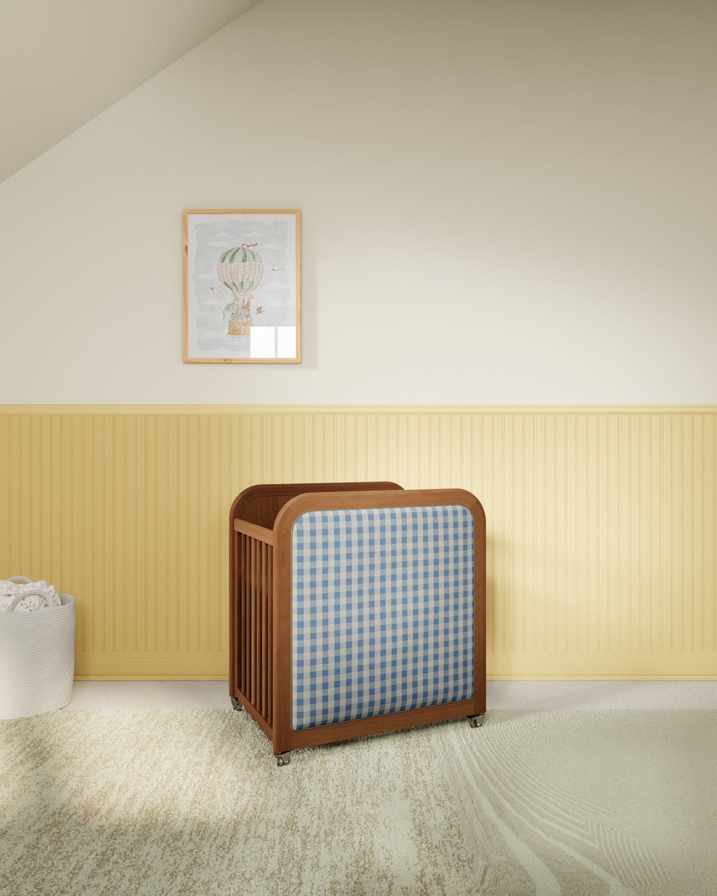 Walnut / Bluebell Gingham