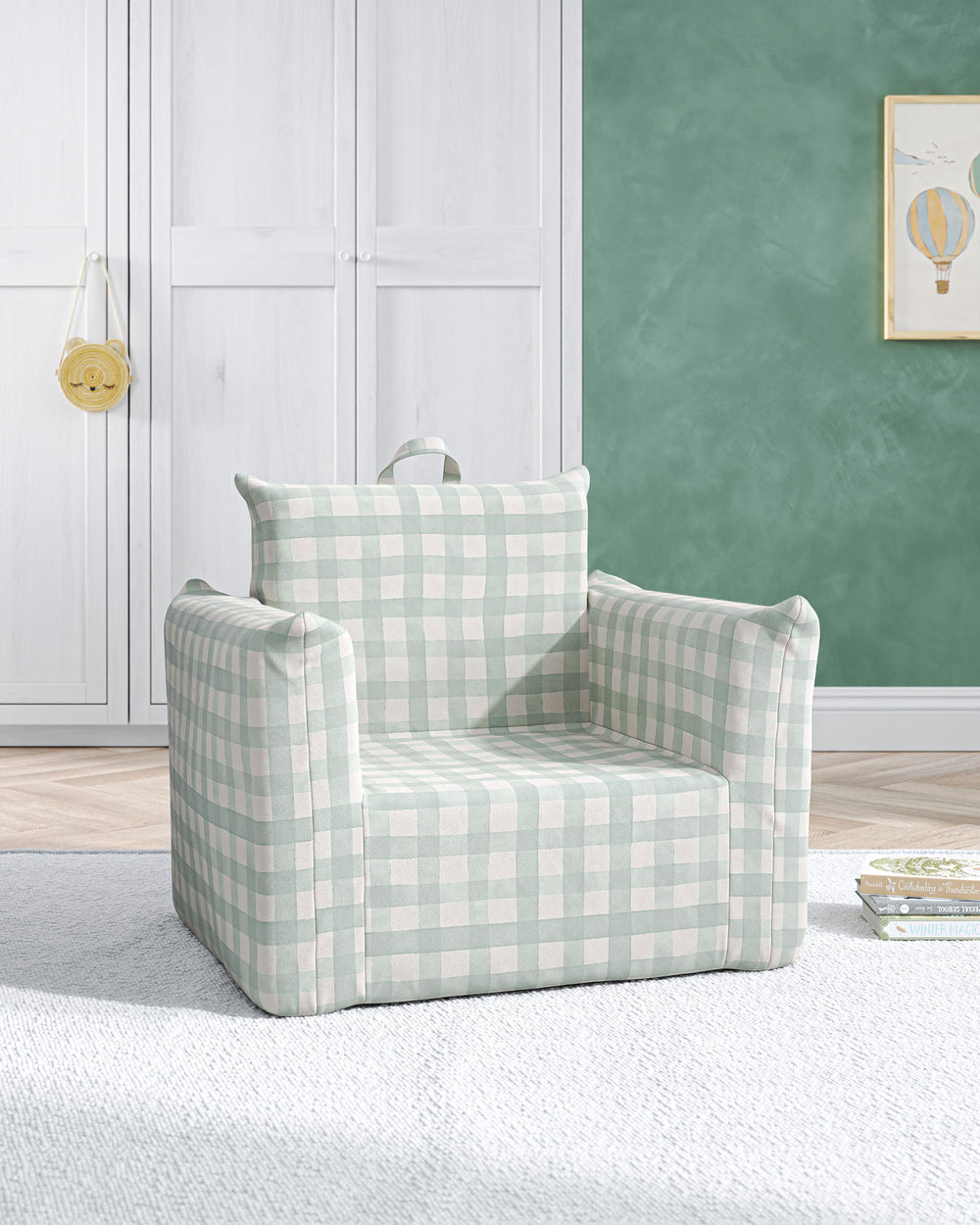 Gingham in Mint