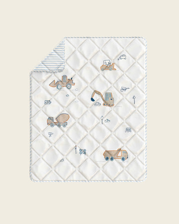 Road Work Baby Quilt