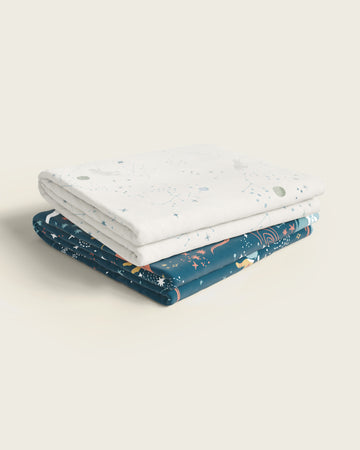 Space Walk Crib Sheet Set