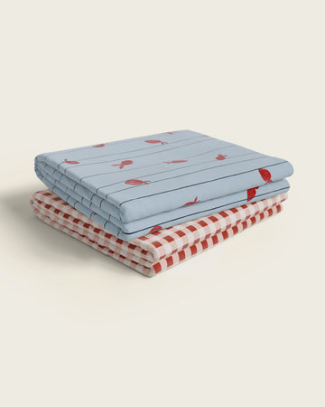 Riverside Picnic Crib Sheet Set