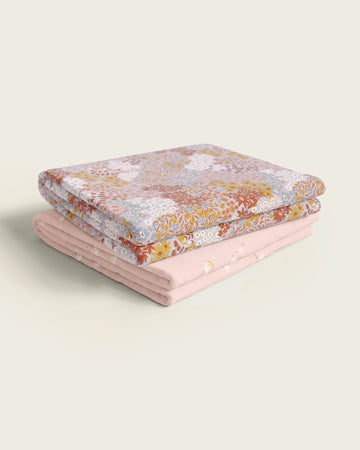 Wildflower Fauna Crib Sheet Set