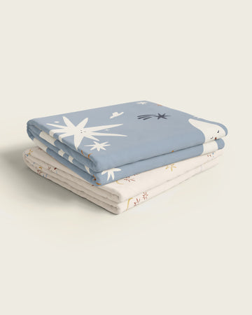 Folk Poetry Crib Sheet Set