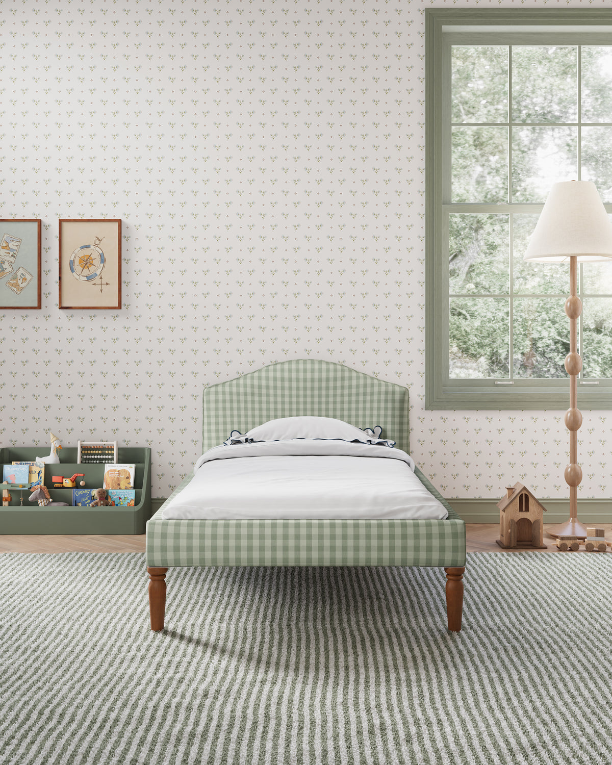 Celadon Gingham