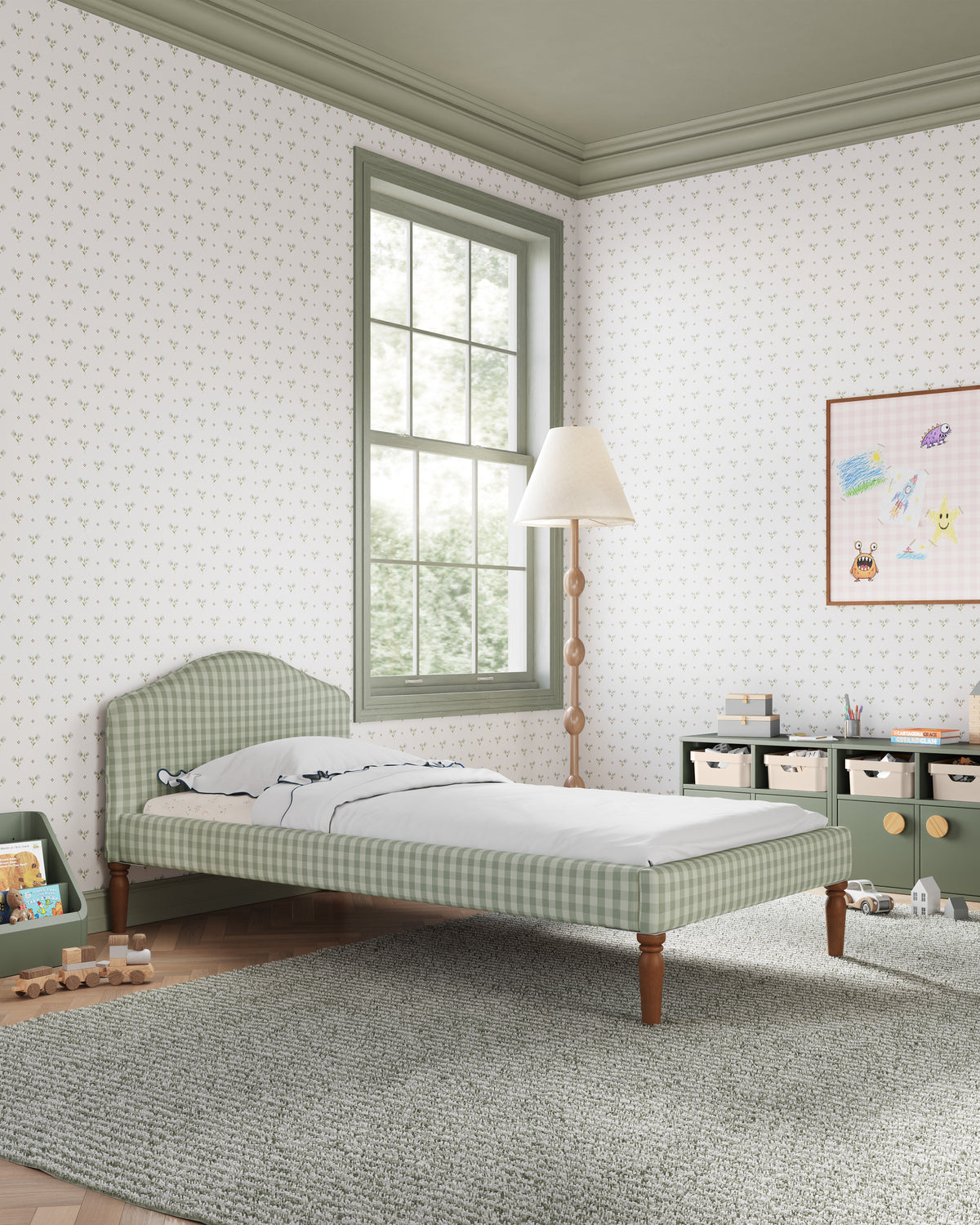 Celadon Gingham