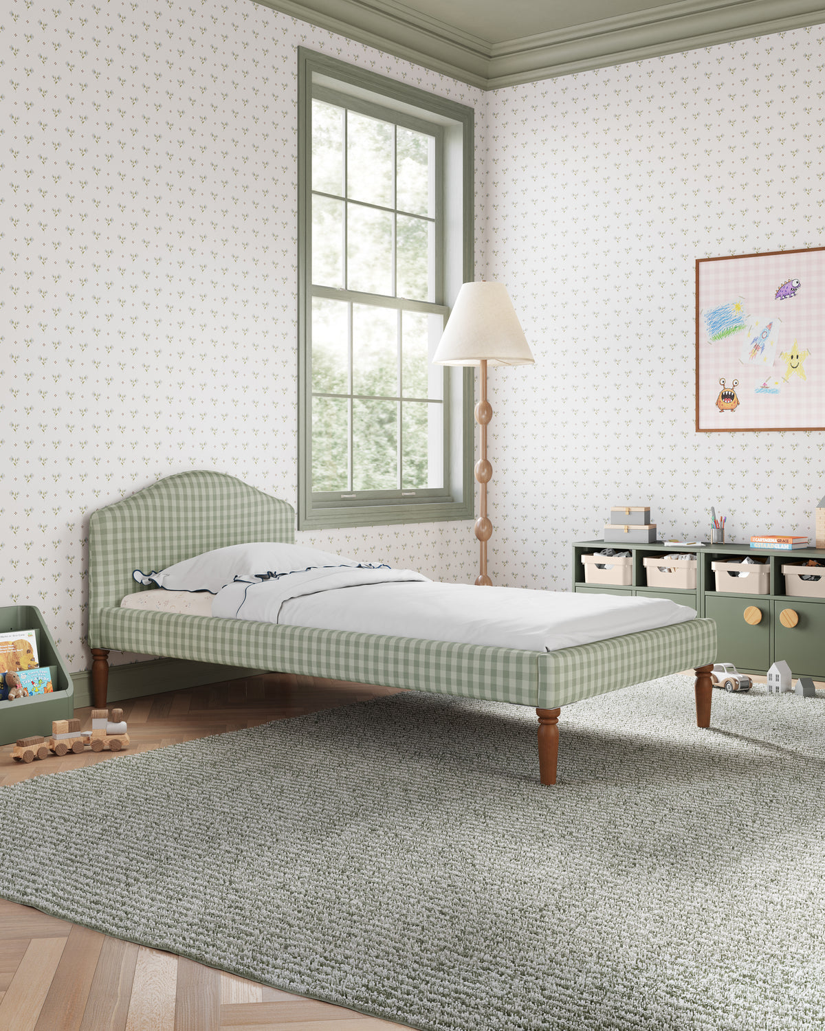 Celadon Gingham