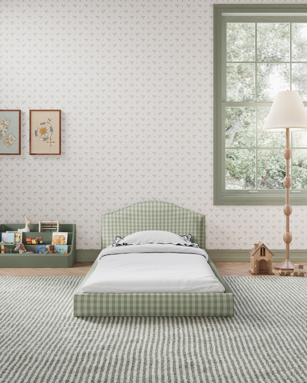 Celadon Gingham