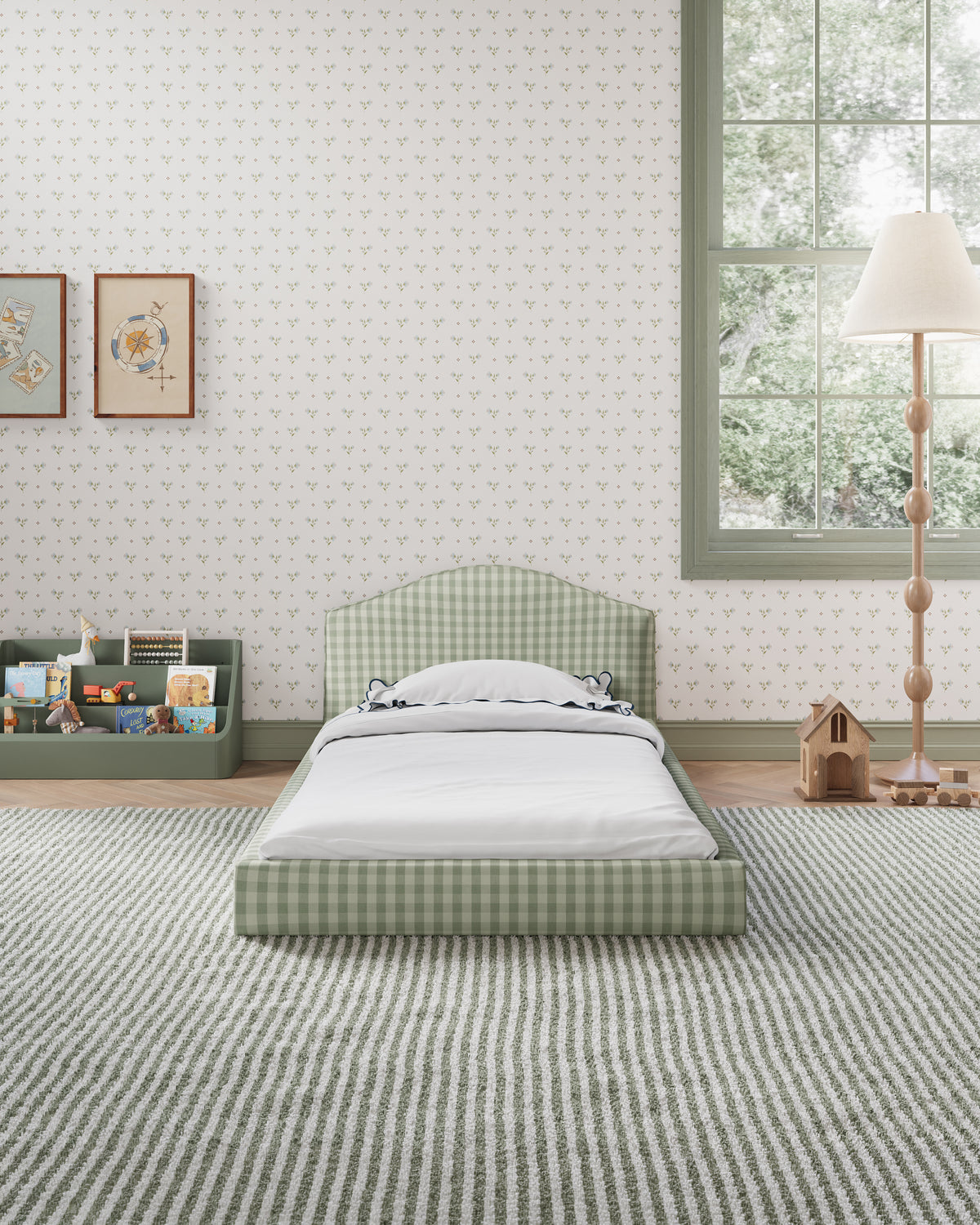 Celadon Gingham