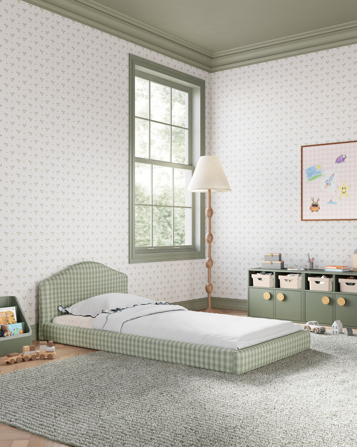 Celadon Gingham