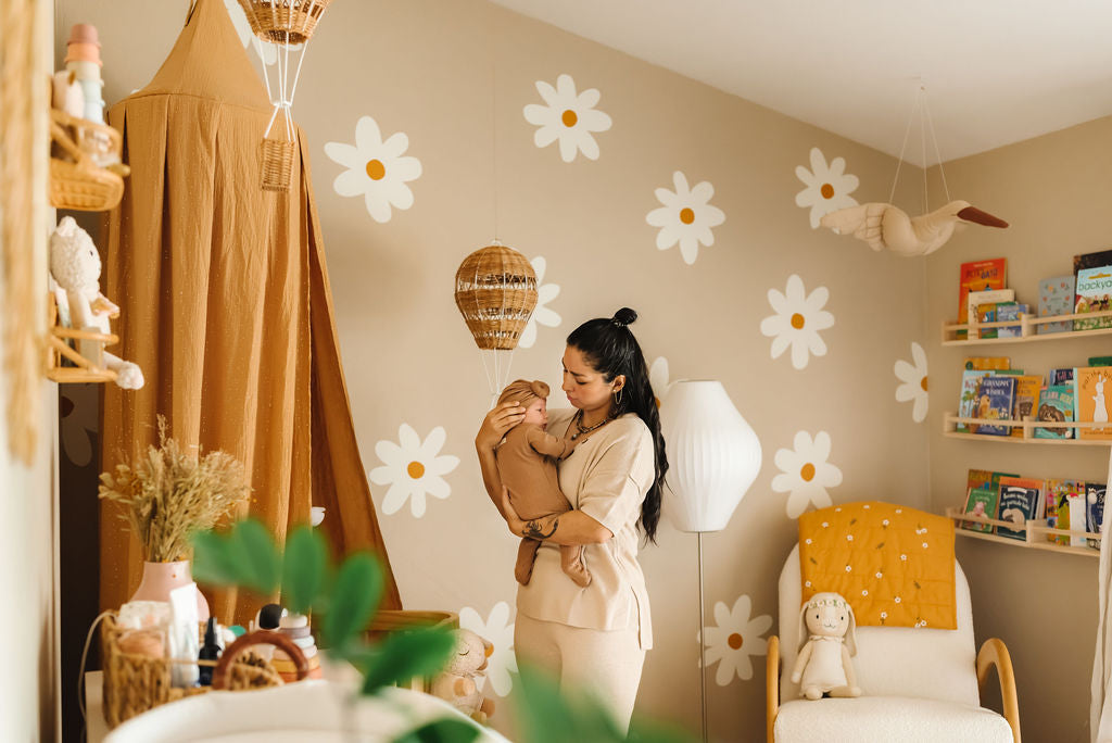 A Delicate, Dainty, Daisy-Filled Nursery