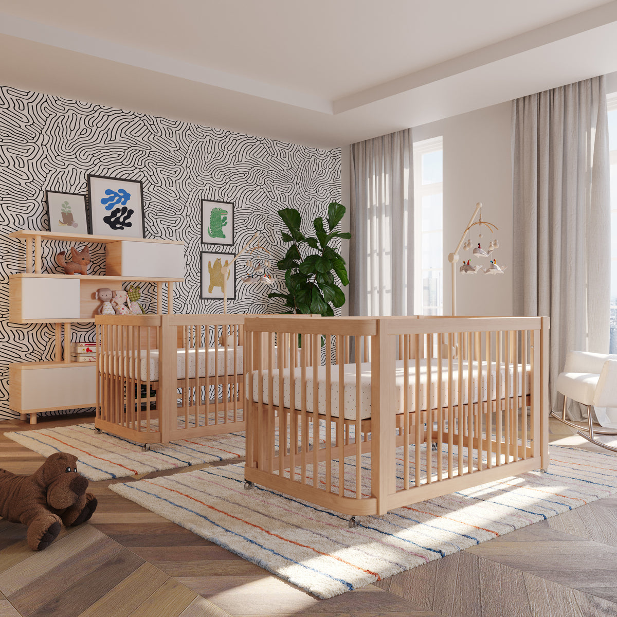6 Twin Nursery Ideas That Are Double the Fun – Nestig