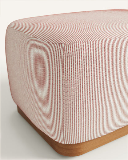 Cinnamon Ticking Stripe