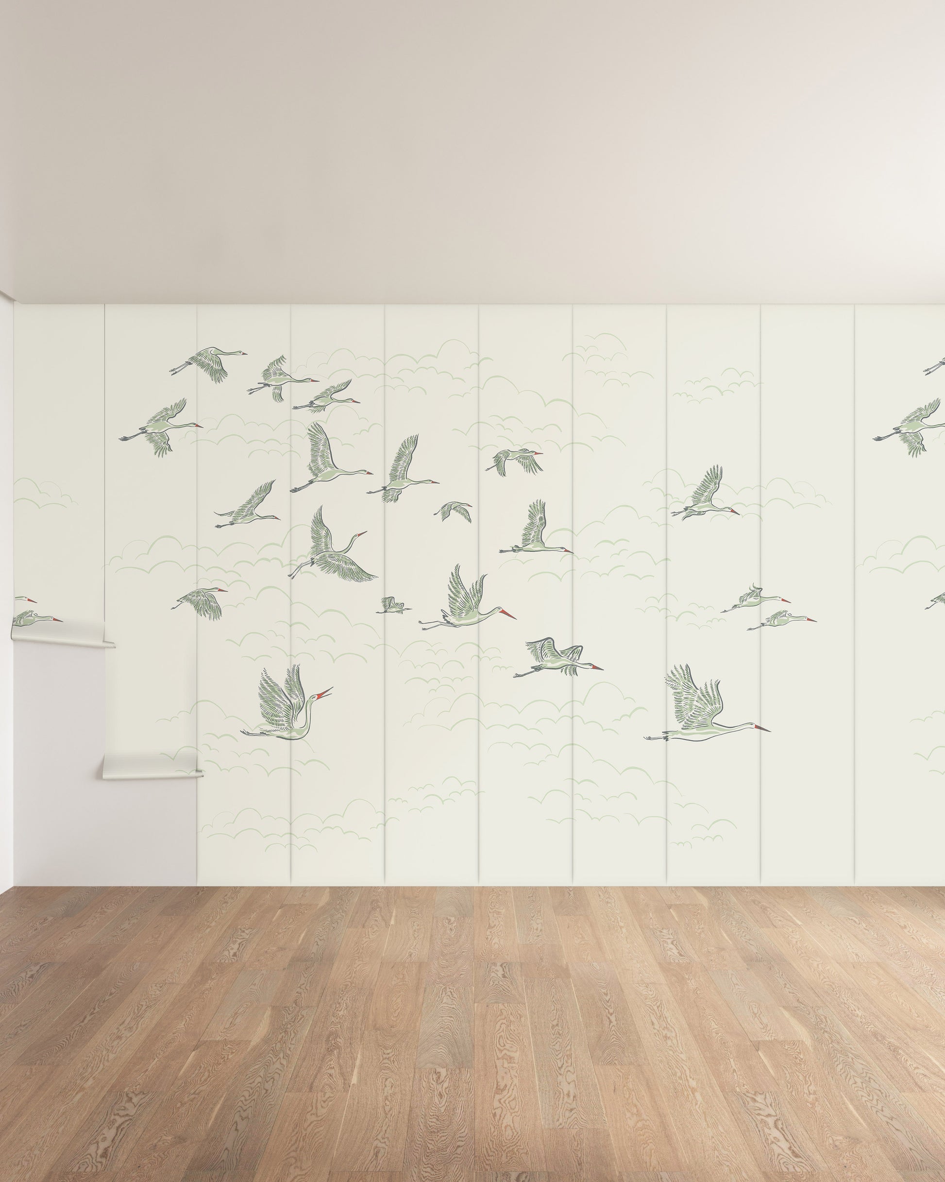 Sage / 10 Panels (16.07 ft W x 10 ft H)