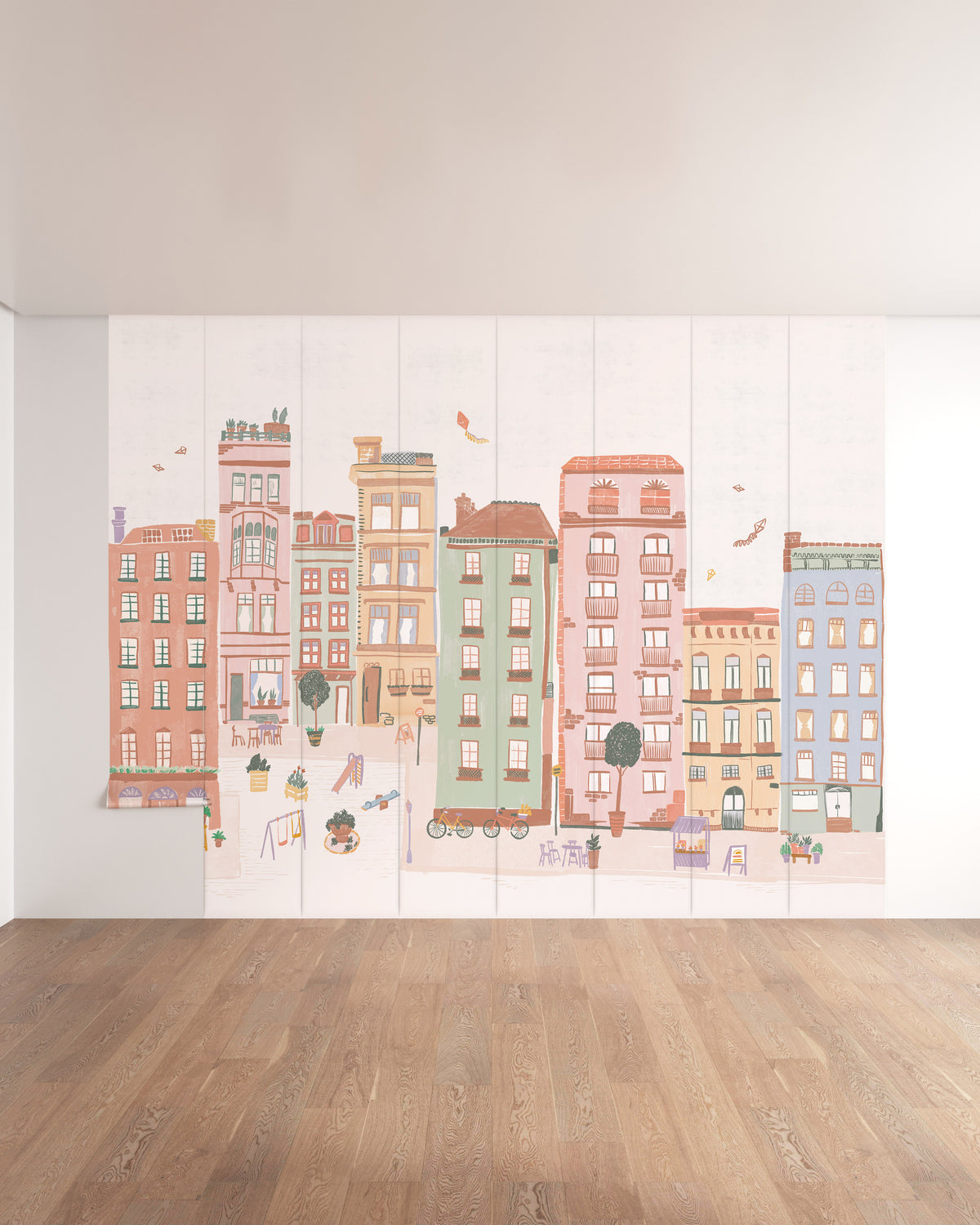 Block Mural Block Party Wall Mural – Nestig