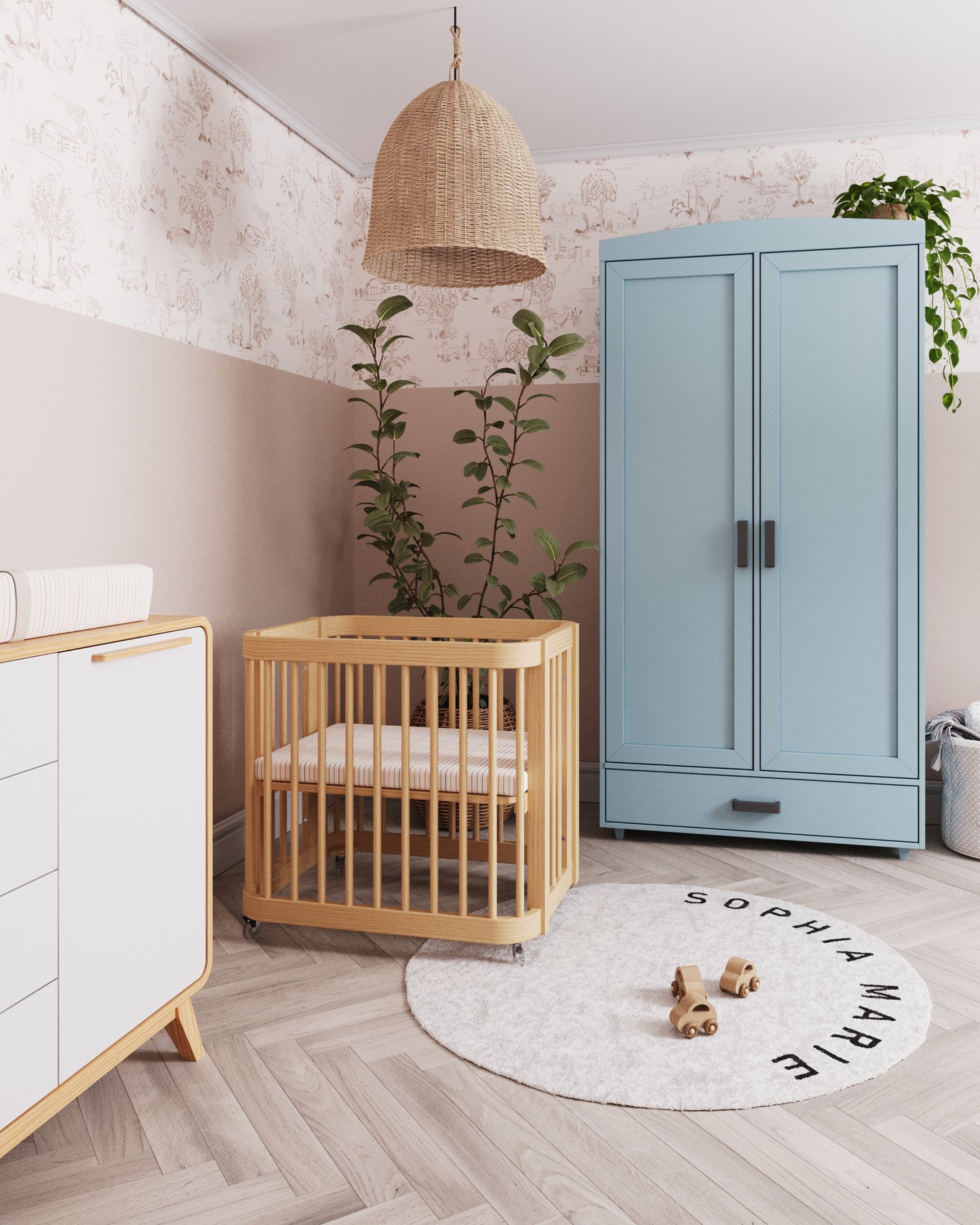 Customizable Circle Rug