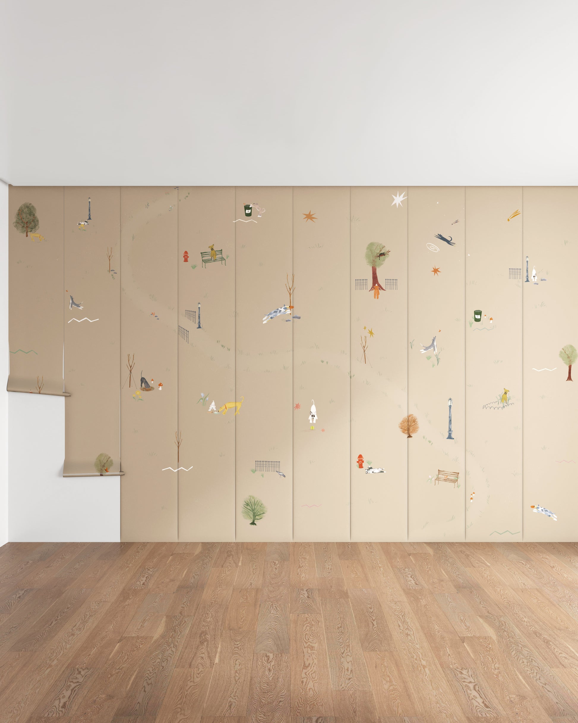 Birch / 10 Panels (16.07 ft W x 10 ft H)