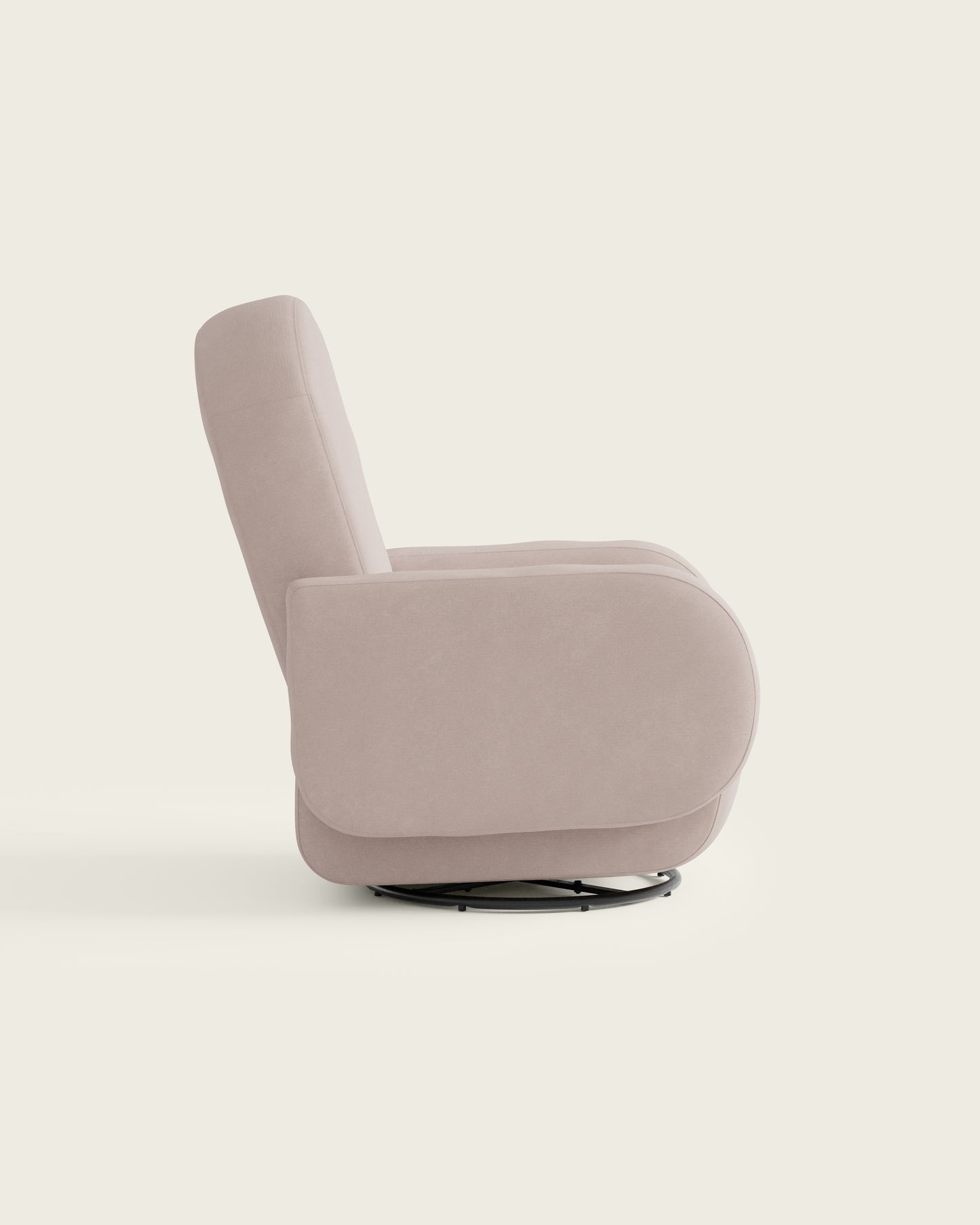 Peony Brushed Chenille / Metal Base