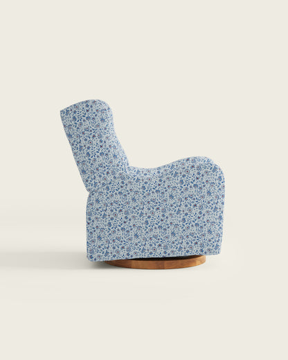 Blue Rosecroft / Wood Base