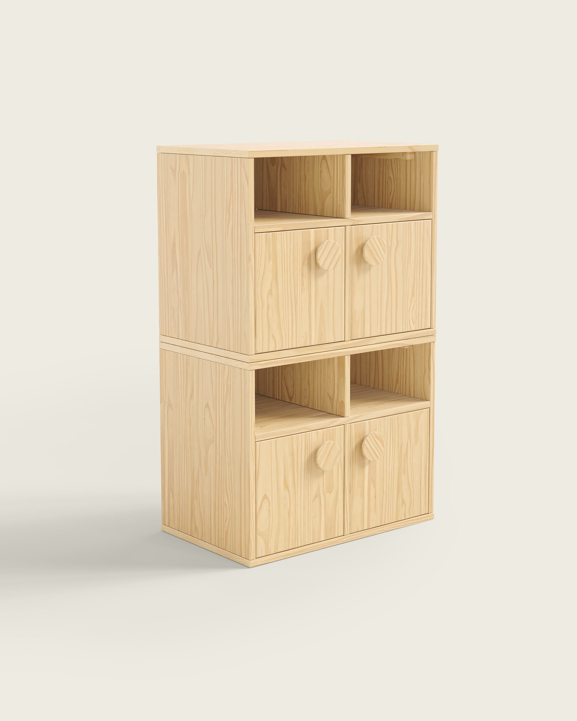 Natural Wood / Set of 3